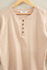 The Everyday Waffle Henley