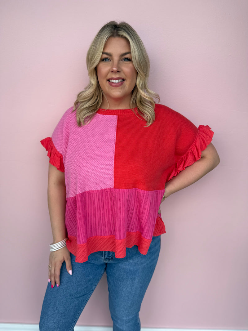 Sweetheart Patch Sweater