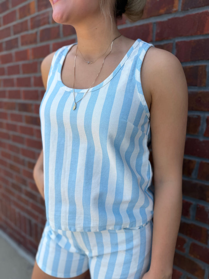 Seaside Stripe Top