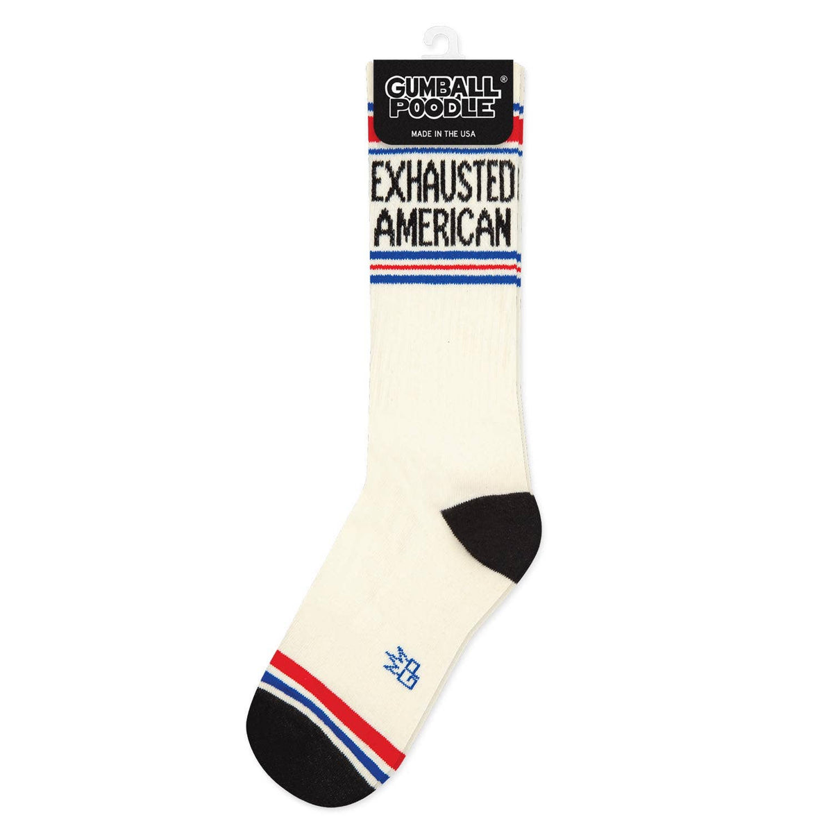 Exhausted American Socks