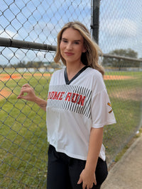 Home Run Sequin Jersey Top