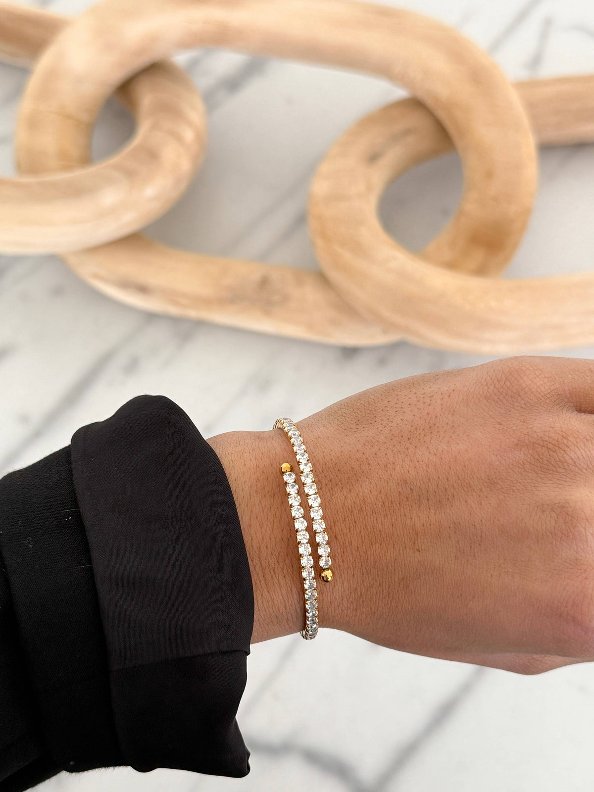 Double Tennis Bracelet