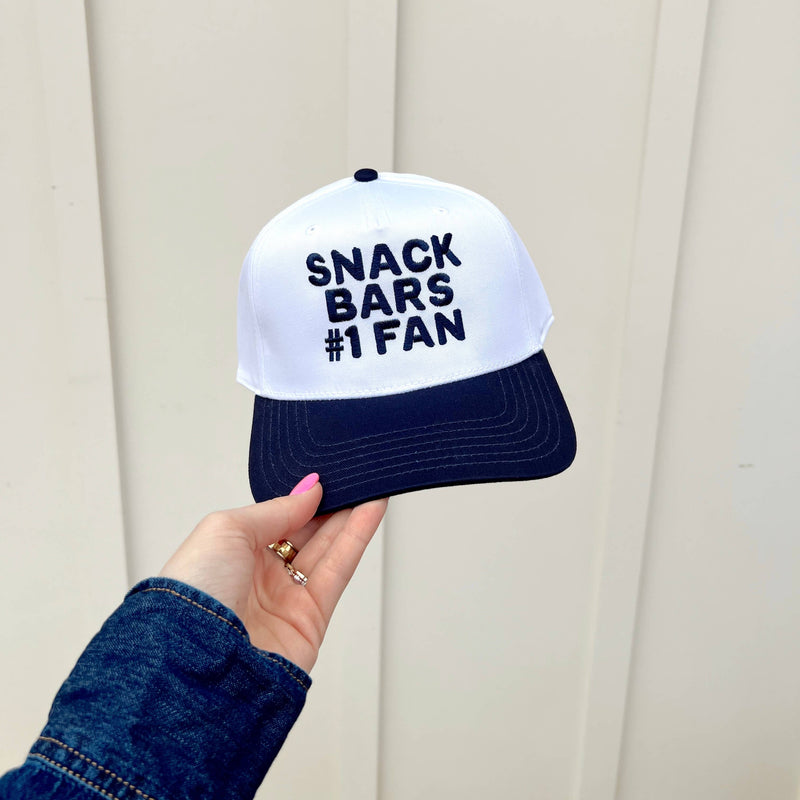 Snack Bars #1 Fan-Baseball Hat