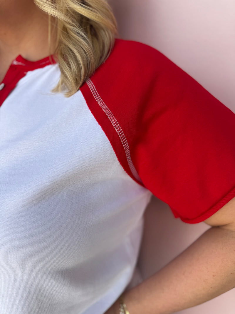 Home Run Baseball Style Tee