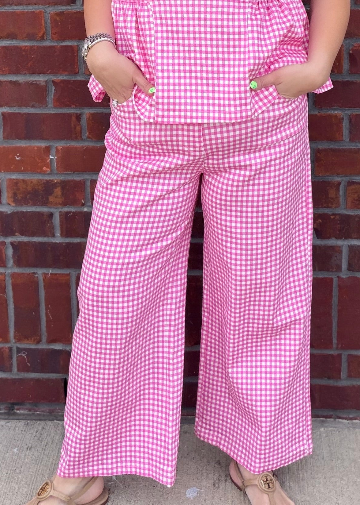 Pretty in Picnic Soft Denim Pants