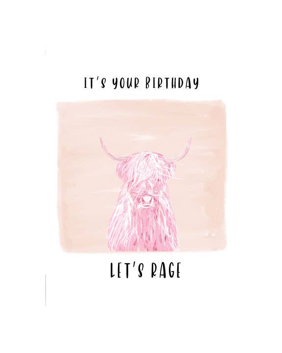 Let's Rage Card