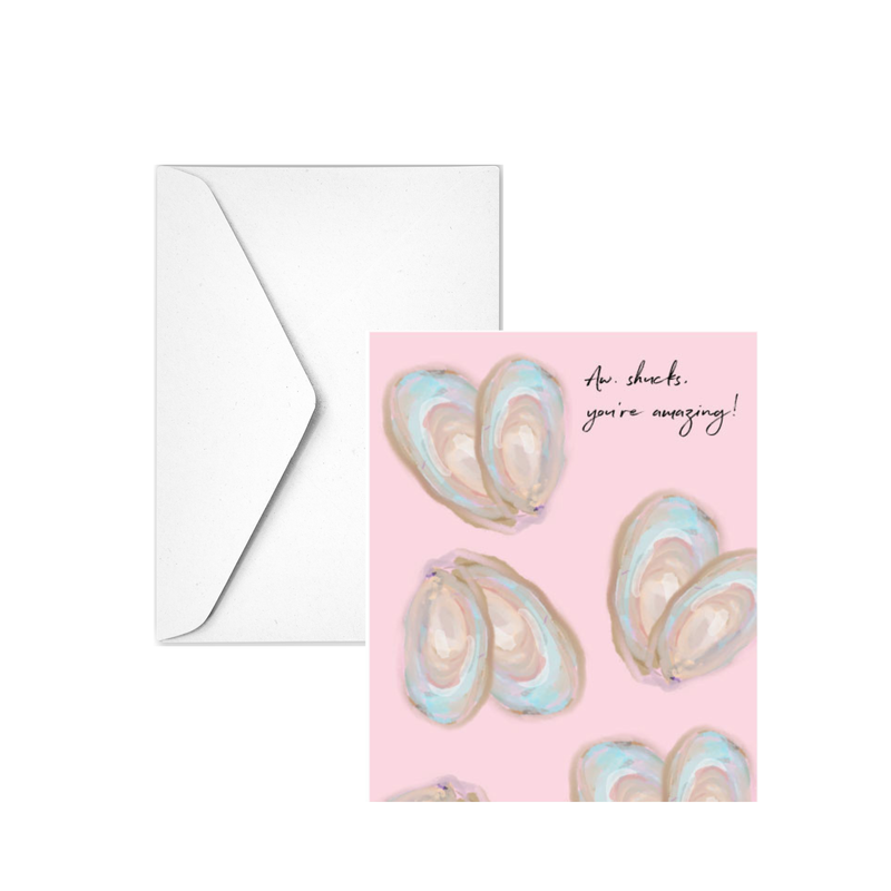 Aw Shucks Card