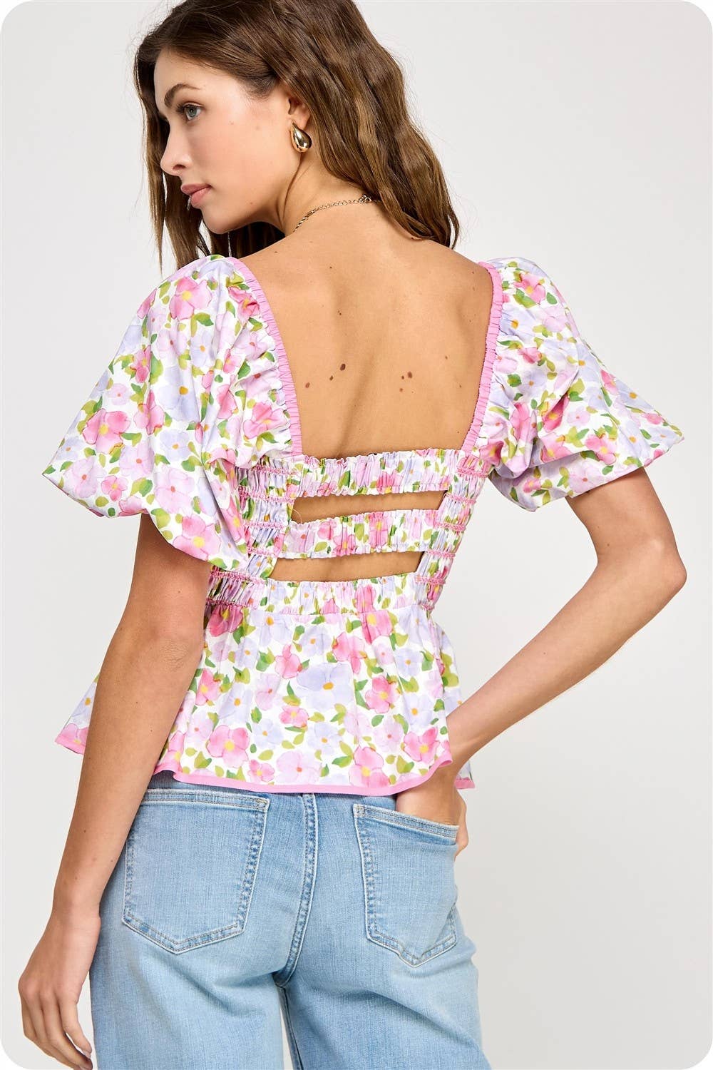 Bloom & Stitch Peplum Top
