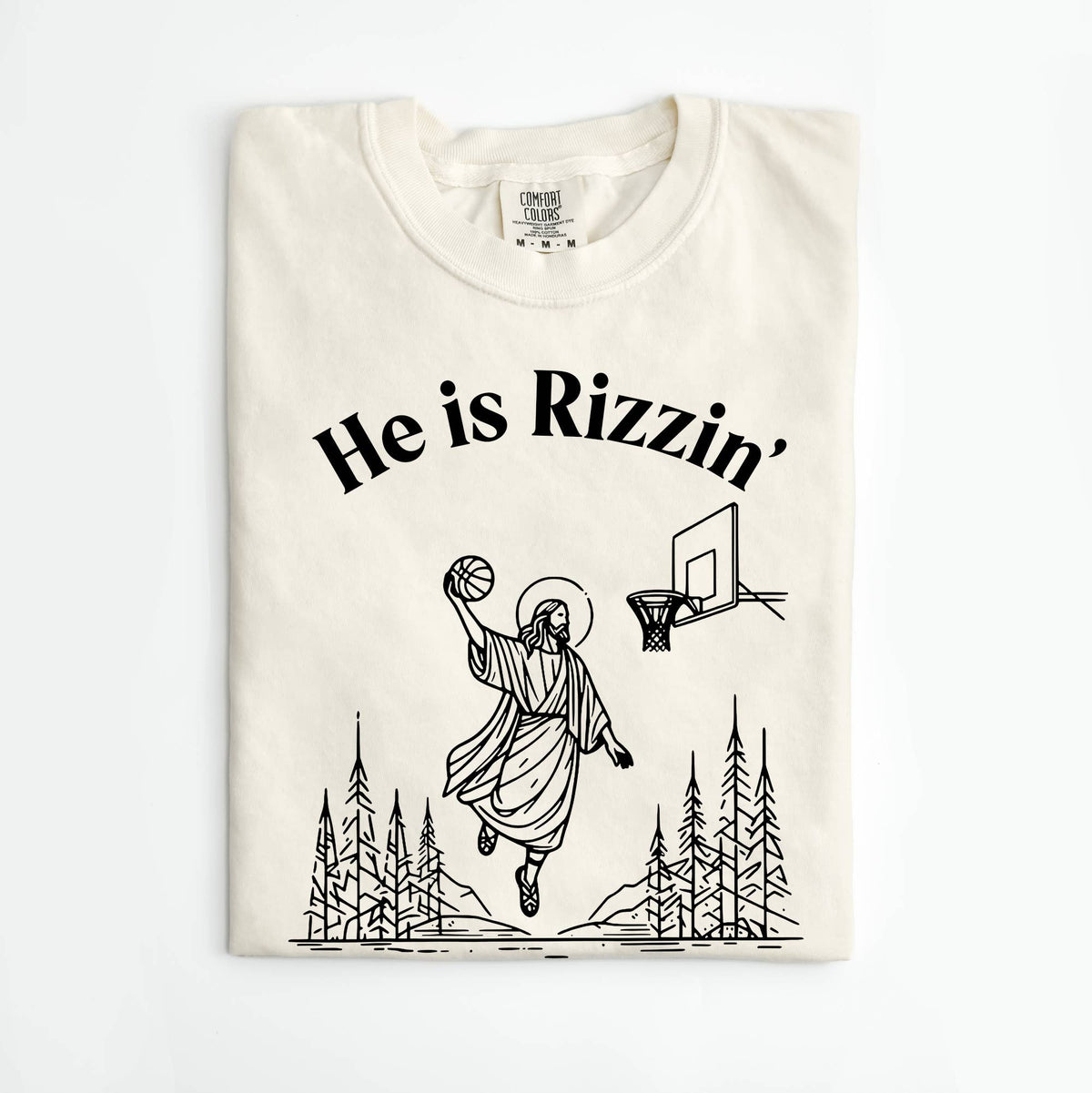 He is Rizzin' Easter Tee
