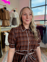 Charlotte Plaid Dress