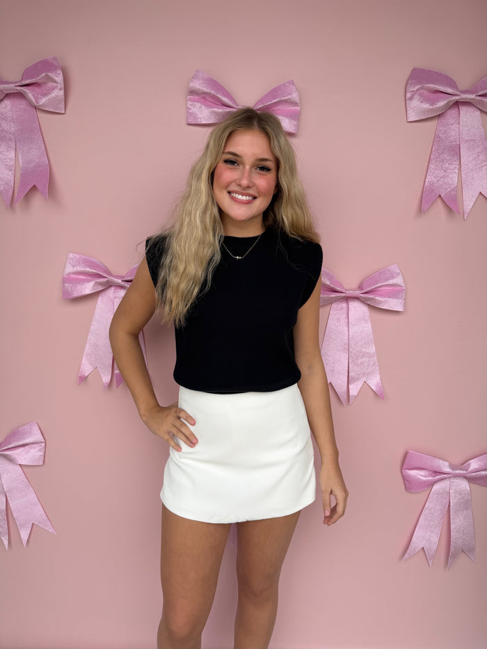 Clean Slate Mini Skort