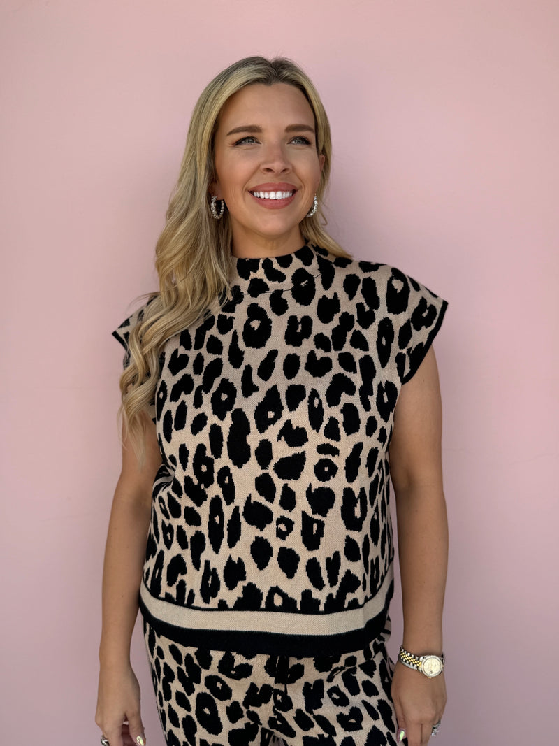 Wild at Heart Knit Top
