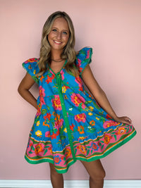 Bungalow in the Tropics Dress
