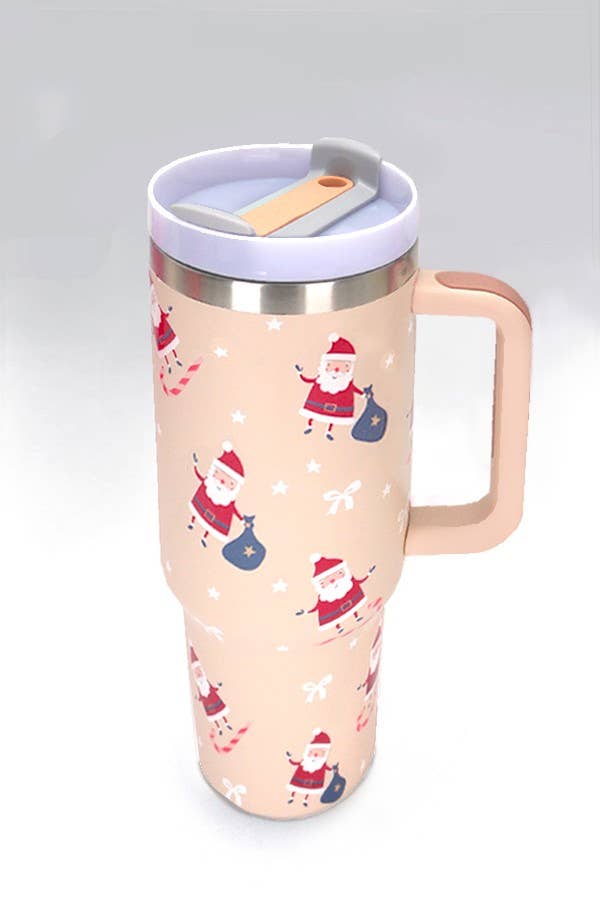 40oz Santa Tumbler