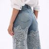 Daisy Daze Embroidered Jeans