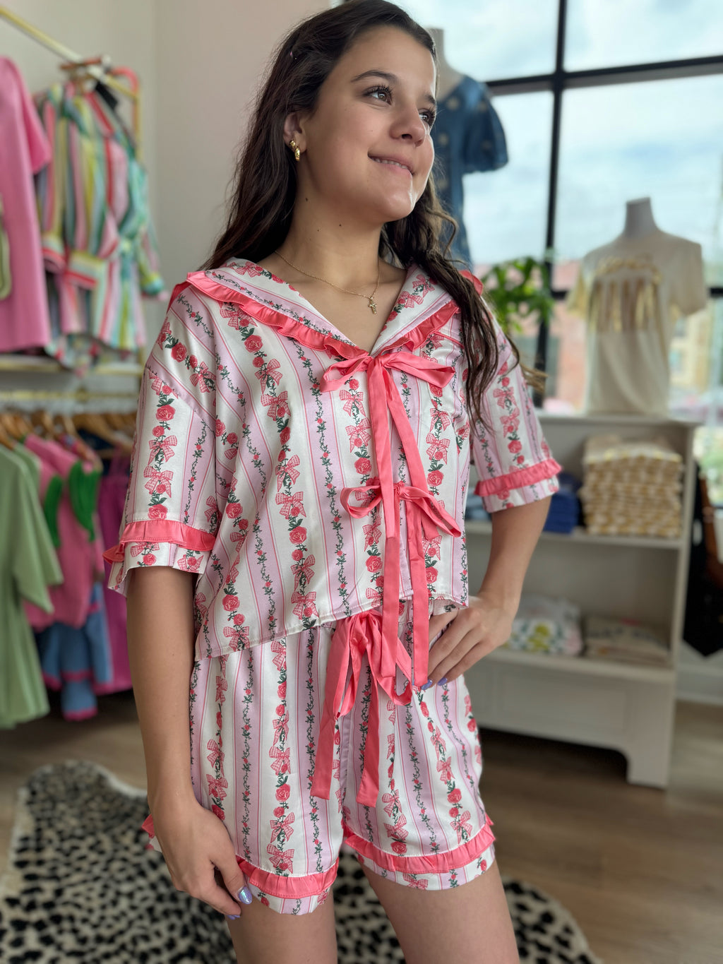 Rose PJ Set
