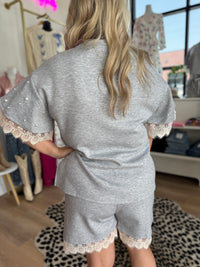 Cloud Lace Lounge Set