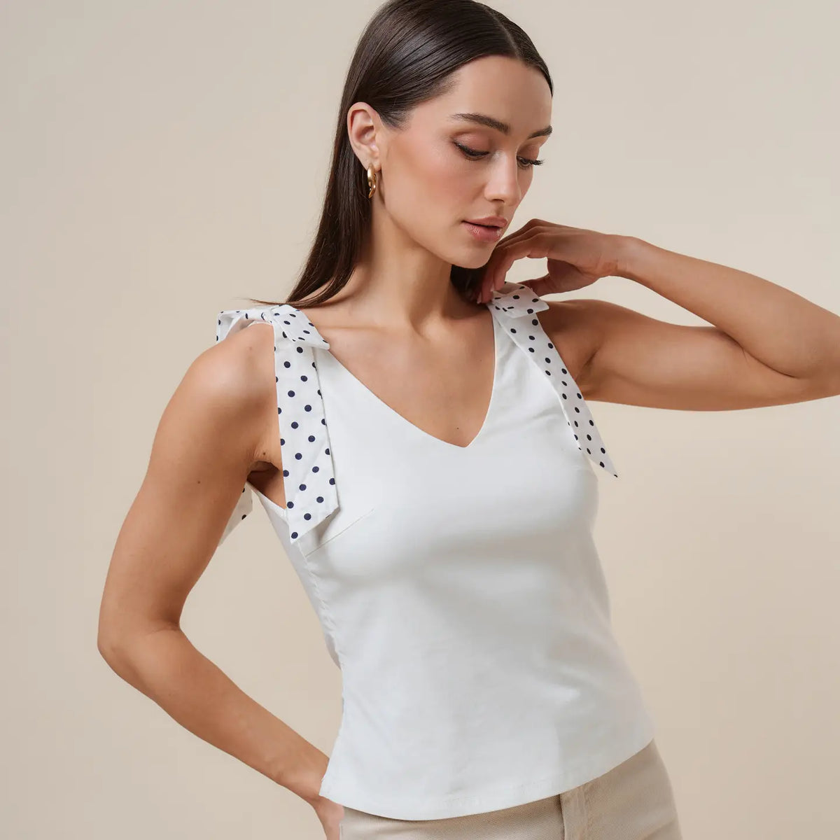 Polka Dot Promise Top