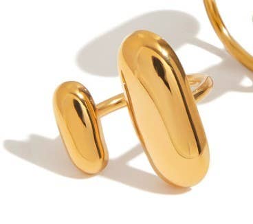 Chunky Gold Open Ring
