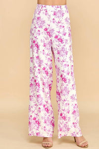 Petal Parade Wide-Leg Pants