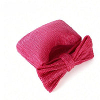 Summer Serenade Straw Beach Bow Clutch