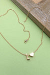 Heartfelt Initial Pendant Necklace