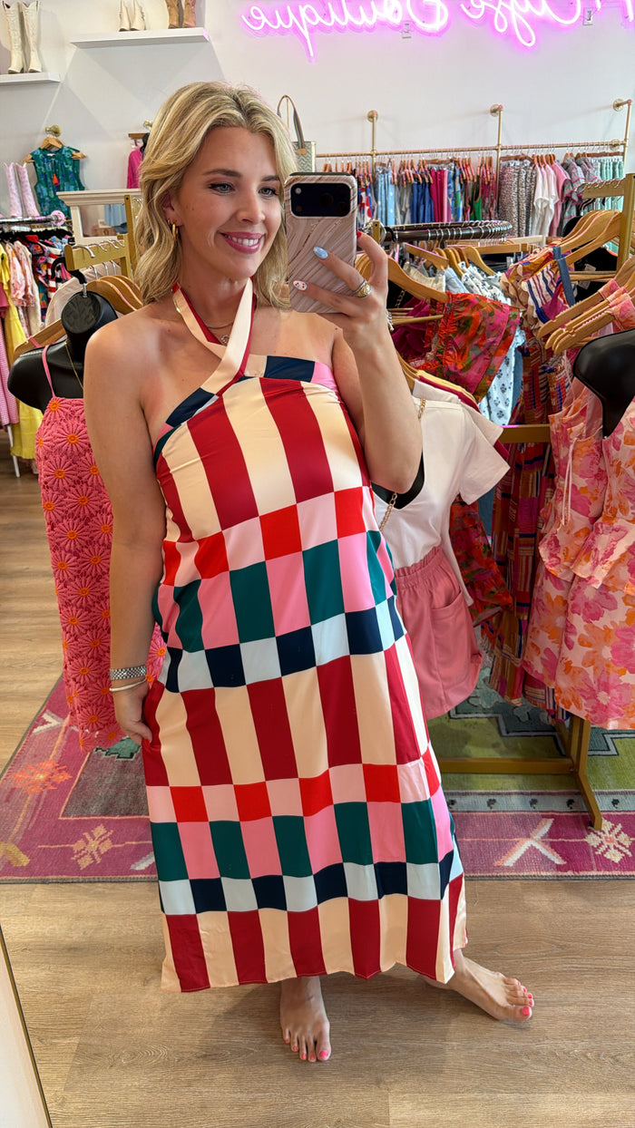 Picnic in Positano Maxi Dress