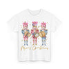 Glitter Nutcracker Christmas, Pink Christmas Tee