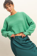 Sweet Escape Cropped Sweater