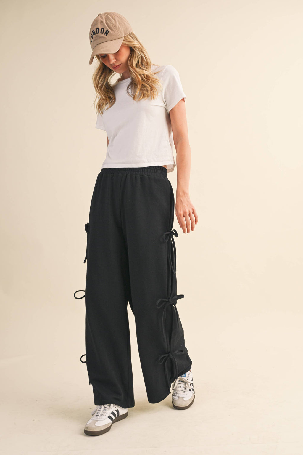 The Bow & Go Wide Leg Pants