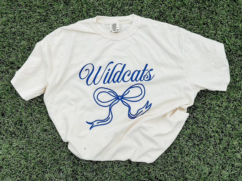 Wildcat with A Bow Tee