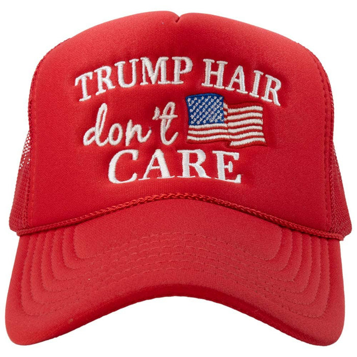 Trump Hair Don't Care Trucker Hat