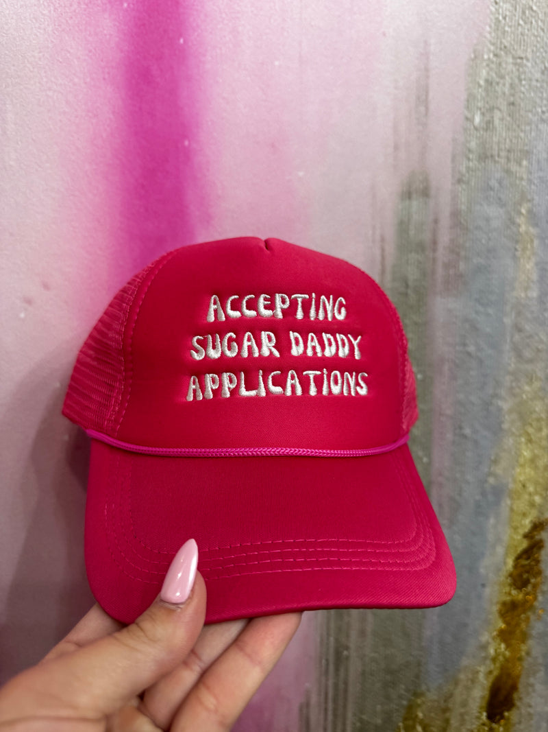 Accepting Sugar Daddy Applications Hat