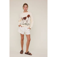 Beagle Babe Knit Sweater