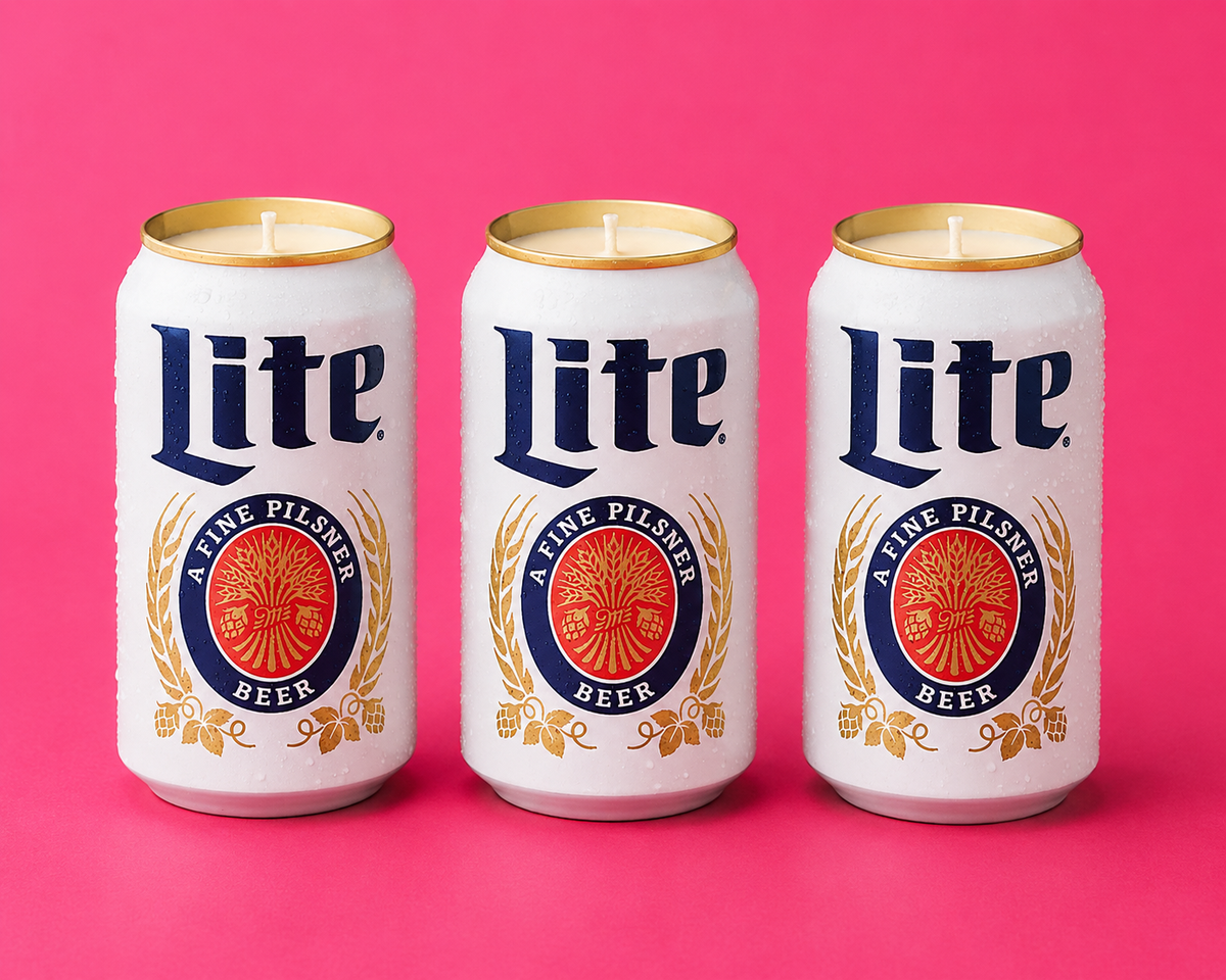 Miller Light Candle