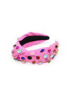 Bubblegum Drop Jeweled Headband