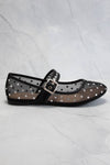 Mesh Mary Jane Flats