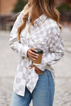 Checkmate Charm Lightweight Button-Up Jacket