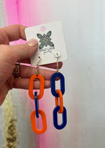Astros Acrylic Earrings