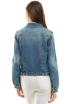 City Chic Structured Denim Jacket