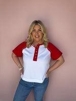 Home Run Baseball Style Tee
