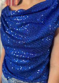 The Deborah Cowl Neck Top