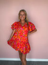 Katie Ruffled Sleeve Dress