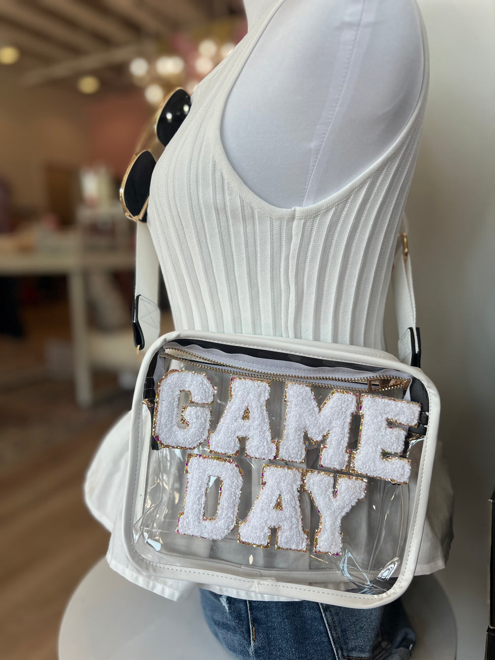 Clear gameday bag hotsell