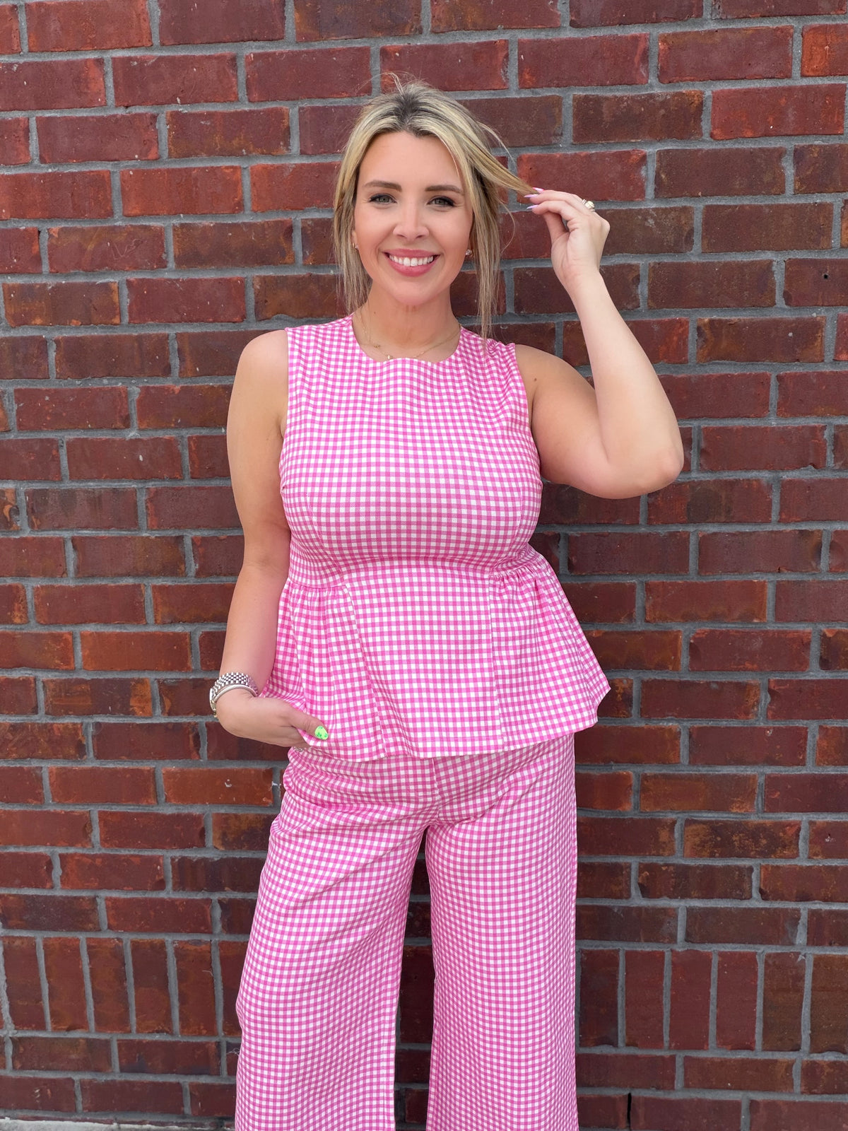 Pretty in Picnic Soft Denim Pants