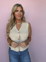 Golden Hour Knit Vest Top