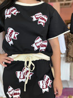Sequin Football Set