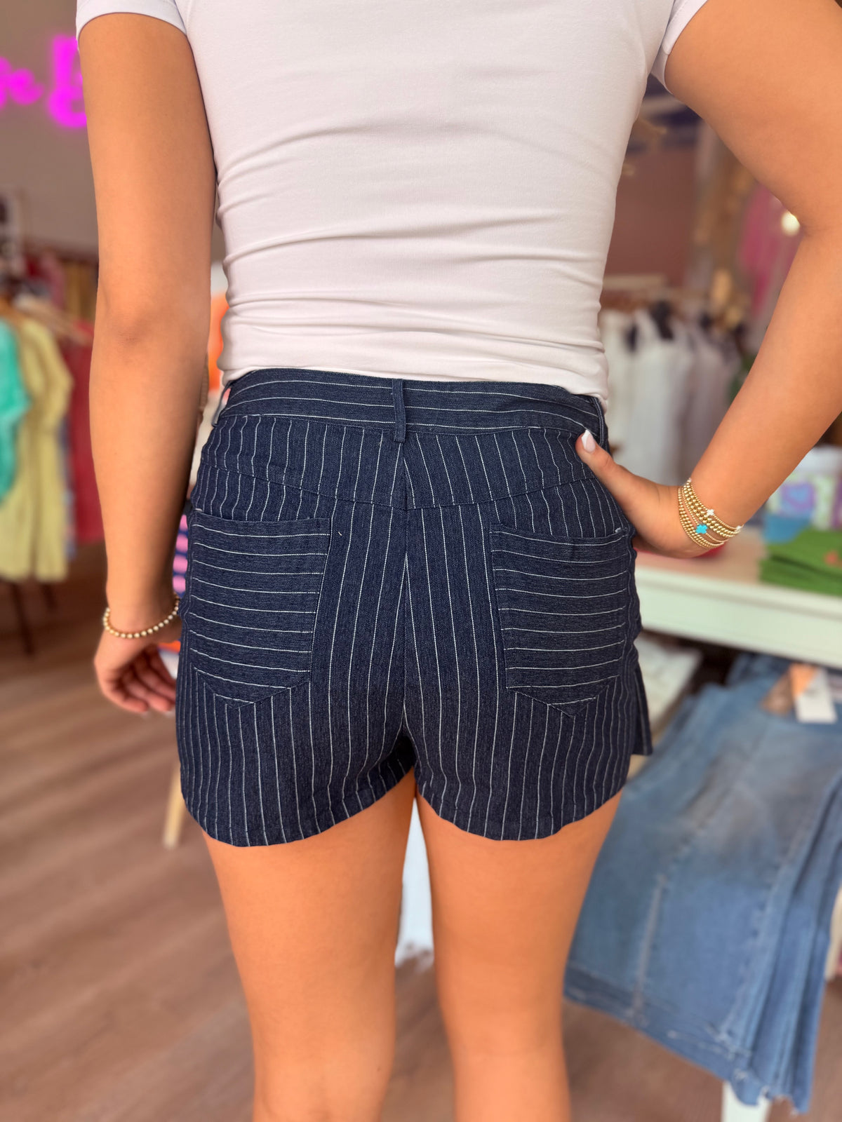 Country Club Pinstripe Skort