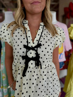 The Emma Polka Dot Top
