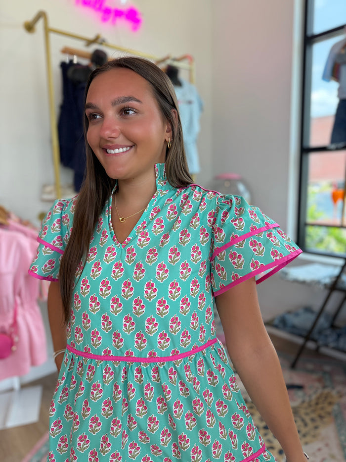 Petals & Poolside Dress